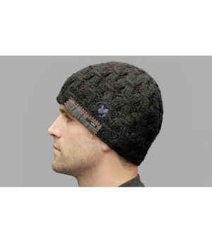 Bonnet homme court nobis Willis black